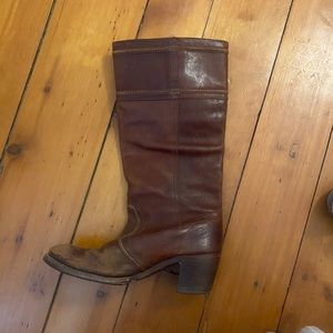 frye cowgirl boots